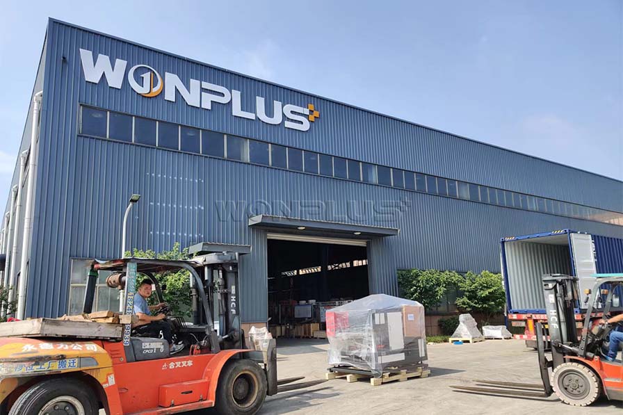 Pengiriman jalur produksi pipa PVC WONPLUS ke Vietnam
